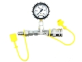Zestaw pomiarowy ciśnienia hydrauliki z manometrem 250 bar wtyczka i gniazdo EURO Push-Pull Waryński-89186