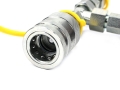 Zestaw pomiarowy ciśnienia hydrauliki z manometrem 250 bar wtyczka i gniazdo EURO Push-Pull Waryński-89187