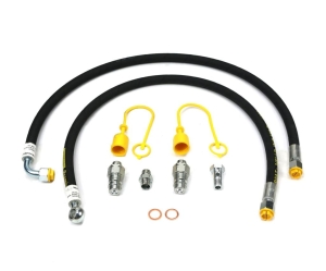 Zestaw przewodów. szybkozłączy EURO. elementów złącznych - do hydraulicznych łączników centralnych 330 bar Waryński