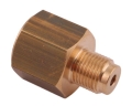 Złączka manometryczna gwint zewnętrzny G1/8" x gwint wewnętrzny M10x1  (mosiądz) POLMO-71735