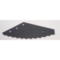 Nóż do paszowozu 555x8 mm, STRAUTMANN  - zamiennik,średnica otworu 18mm-94295