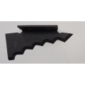 Nóż do paszowozu 240x92x60x5 mm, Keenan lewy - wzmocniony- zamiennik (703954) ,średnica otworu 11mm-95267