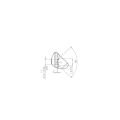 Talerz zębaty 440 mm, 4 otworowy, grubość 5 mm typ SKF CROSS CUTTER 208020-95119