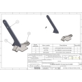 Element podrywający 175 mm wzmocniony płytką-95503