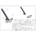 Element podrywający 200 mm wzmocniony płytką-95509