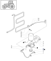 ZAWÓR HAMULCOWY WABCO 82033657 (NEW HOLLAND T6, T6000 , T7 , T7000 , CASE MAXXUM 100 , 110 MXU PUMA)