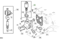 ELEKTROZAWÓR BLOKADA DYFRA DYFERENCJAŁU PRZEDNI NAPĘD JOHN DEERE 5020, 6020, 6020 SE, 6030, 6105M, 6105R, 6110R, 6115 R, 6120R, 6125 R, 6130 R, 6135R, 6140 R, 6145 J, 6145M, 6145R, 6150 R, 6155R RE159087 , RE190712 , RE211158 , RE54872