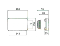 LAMPA PRZEDNIA REFLEKTOR DEUTZ-FAHR AGROTRON CASE 633 , 733, 844XL, 745S , 745XL , 845 55 1255 , 1255XL , 1455 , 1455XL 1056 , 1056XL , 856 , 856XL , 956 , 956XL David Brown 1190 , 1290 , 1390 , 1490 , 1690,1494 , 1594 , 169404411363, 04435915