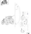 LAMPA KIERUNKOWSKAZU LEWA NEW HOLLAND T6030 T6050 T6070 T6 CASE MAXXUM PUMA 87313174