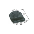 Fotel bez amortyzacji AMA SEAT-91140