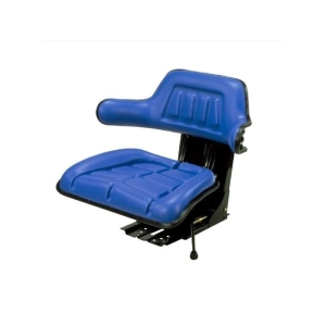 Fotel z amortyzacją mechaniczną AMA SEAT niebieski traktor 80HP