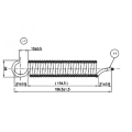 Sprężyna do fotela mechanicznego MOL698N-104229