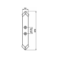 Redlica zęba sprężystego 55x15x275mm-103050
