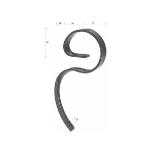 Ząb sprężysty 60x12mm