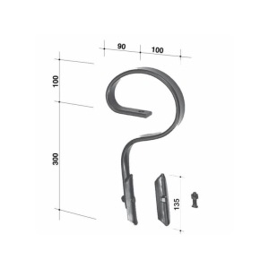 Ząb sprężysty flex 32X10