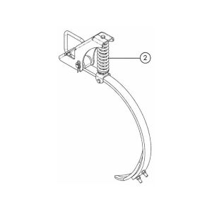 Sprężyna zęba sprężystego AMA LIGHT HARROW