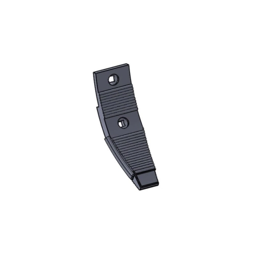 Dłuto grządzieli Kongskilde Delta Flex 2 otworowe, wzmocnione napawem + płytką tungsten 80x20-zamiennik-105876