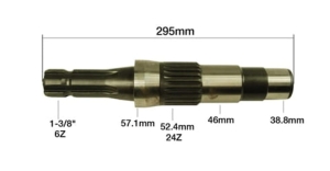KOŃCÓWKA WAŁKA WOM PTO MF MASSEY FERGUSON 2620, 2640, 2680, 2720 (30300930, 3042961M1)
