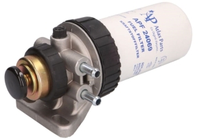 POMPKA PALIWA Z FILTREM NEW HOLLAND korpus B90, B90B, B100, B100B, B115, B115B CASE 580SR, 590SR, 695SR 580ST, 590ST, 695ST 87563601, 87612472 