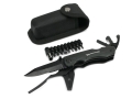 Multitool Czarny 11 narzędzi plus 9 bitów Waryński-90194