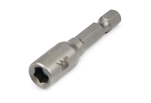Nasadka 6mm z uchwytem narzędziowym do wkretarki długość 48 mm Waryński-80177