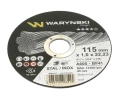 Tarcza do cięcia metalu 115 x1.0 x22.23 mm Waryński (sprzedawana po 5 szt w op.5 szt)-80142