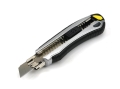 Nożyk łamany 18mm w aluminiowej obudowie z 6 ostrzami zapasowymi Waryński-79104