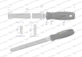 Pilnik płaski 200 mm Waryński-71961