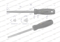 Pilnik trójkątny 150 mm Waryński-72007