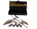 Zestaw narzynek i gwintowników ze stali HSS M3-M12  32 el Waryński-73041