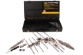 Zestaw narzynek i gwintowników ze stali HSS M3-M12 z uchwytami 44 el Waryński-73045
