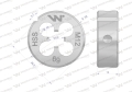 Narzynka przemysłowa M12x1,75 ze stali HSS DIN22568 Warynski-74654