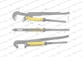 Szczypce nastawne 0,75" szwedzkie do rur szczęki typ 90° o rozstawie max 35mm długość 280mm Waryński-80013