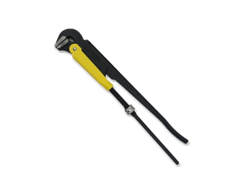 Szczypce nastawne szwedzkie do rur szczęki typ 90° o rozstawie max 103mm 3" długość 630mm Waryński-80023