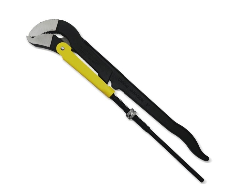 Szczypce nastawne szwedzkie do rur szczęki typ S o rozstawie max 103mm długość 652mm Waryński-80038