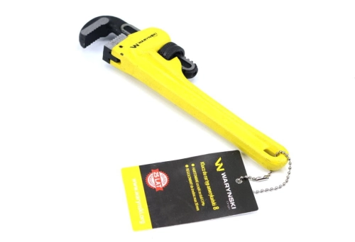 Klucz do rur typ amerykański  8" wzmocniony szczęki CrMo max średnica 30 mm Waryński-79651