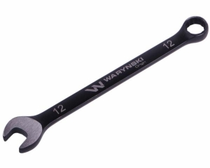 Klucz płasko-oczkowy 12 mm. CrV  standard ASME B107-2010 Waryński