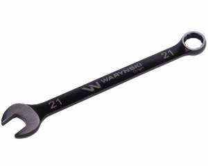Klucz płasko-oczkowy 21 mm. CrV  standard ASME B107-2010 Waryński