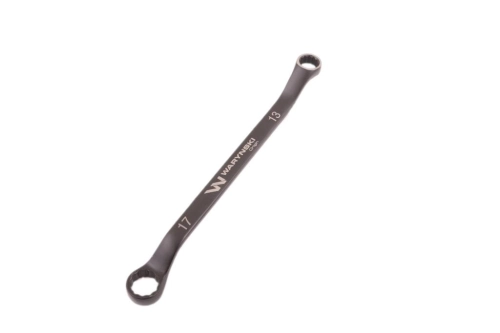Klucz oczkowy odsadzony 13 x 17 mm. CrV standard ASME B107.9 Waryński-70349