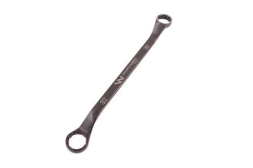 Klucz oczkowy odsadzony 30 x 32 mm. CrV  standard ASME B107.9 Waryński-70369