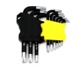 Zestaw kluczy TORX T10-T50 ze stali S2 9el w uchwycie Waryński-78493