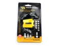 Zestaw kluczy TORX T10-T50 ze stali S2 9el w uchwycie Waryński-78492