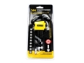 Zestaw kluczy przedłużonych TORX  T10-T50 ze stali S2 9el w uchwycie Waryński-78496