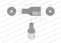 Nasadka dwunastokątna 1/4". 4 mm. CrV50BV30. DIN 3124. Waryński-69071