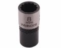 Nasadka dwunastokątna 1/4". 8 mm. CrV50BV30. DIN 3124. Waryński-69092