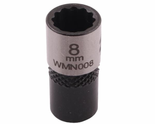 Nasadka dwunastokątna 1/4". 8 mm. CrV50BV30. DIN 3124. Waryński-69092
