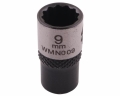 Nasadka dwunastokątna 1/4". 9 mm. CrV50BV30. DIN 3124. Waryński-69098