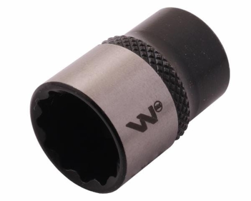 Nasadka dwunastokątna 1/4". 12 mm. CrV50BV30. DIN 3124. Waryński-69108