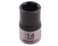 Nasadka sześciokątna 1/2". 14 mm. CrV50BV30. DIN 3124. Waryński-68810