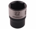 Nasadka sześciokątna 1/2". 22 mm. CrV50BV30. DIN 3124. Waryński-68841